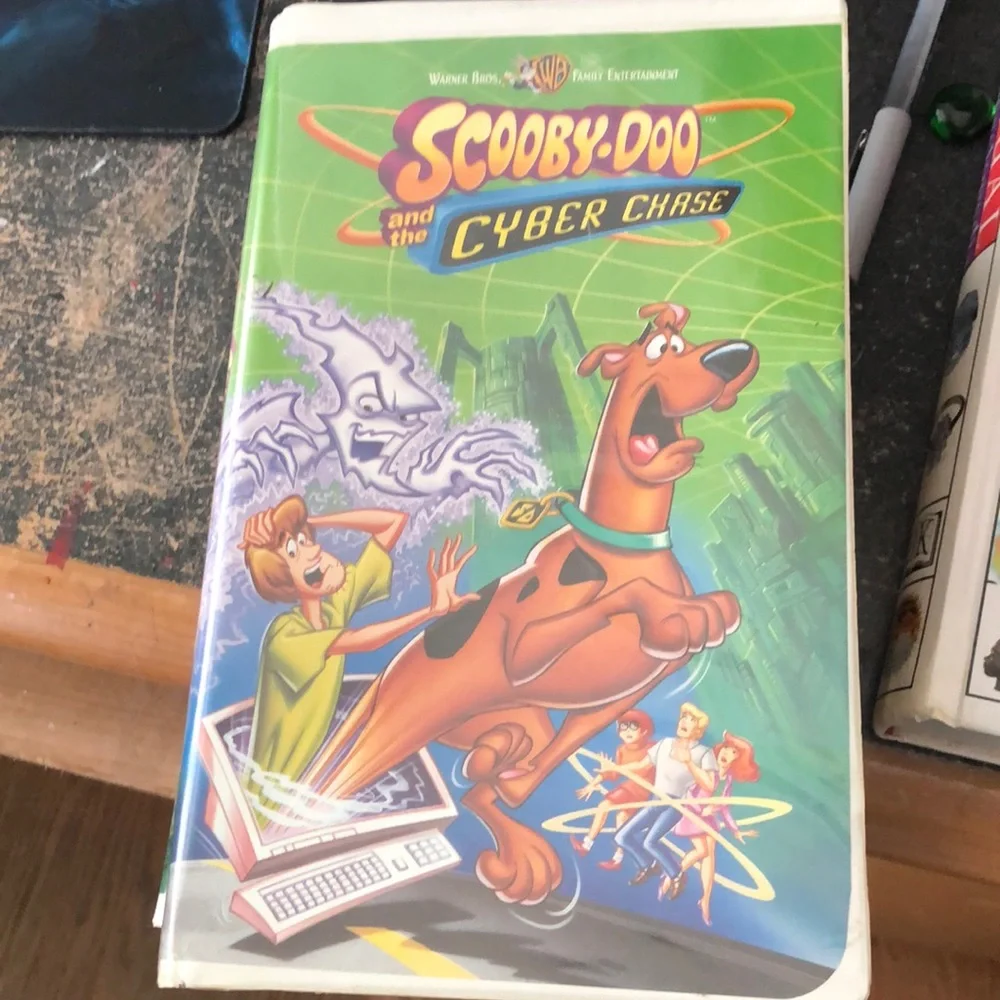Scooby-Doo VHS tape Cyber chase